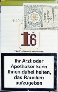 Warnung auf Zigarettenpackung in Deutschland 2006