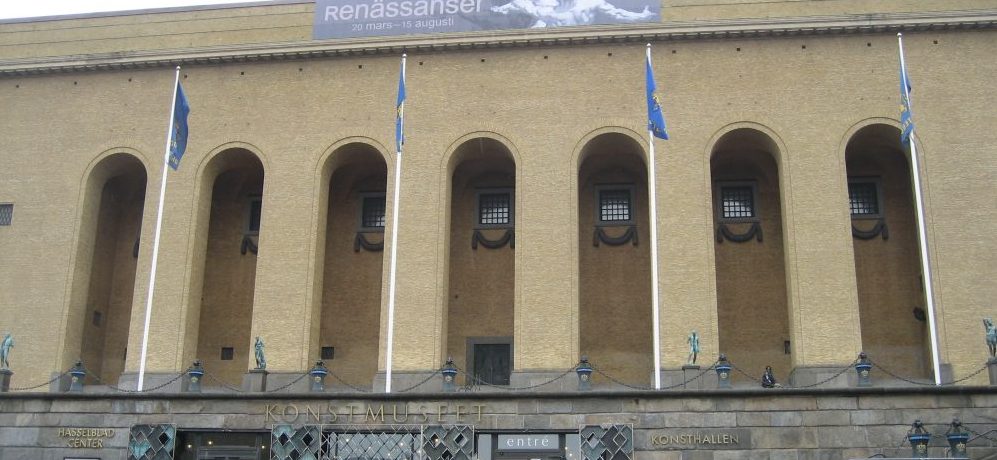 fassade des Kunstmuseums Göteborg