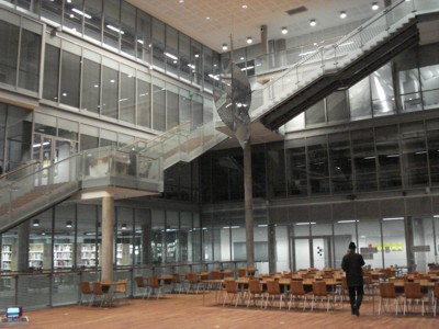 Rovaniemi, Abteilung für Kunst, Design und Kunstpädagogik - zentraler Eingangsbereich