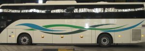 Bus der griechischen Intercity-Busgesellschaft KTEL