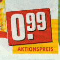 Rewe Preishinweis auf Werbeprospekt 2010