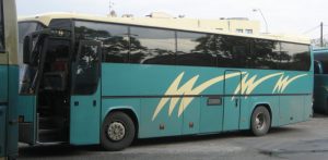 Bus der griechischen Intercity-Busgesellschaft KTEL