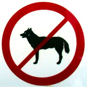 Schäferhundpiktogramm