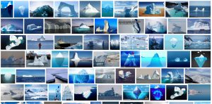Google-Bildersuche "iceberg" 20.2.2018 Screenshot#3